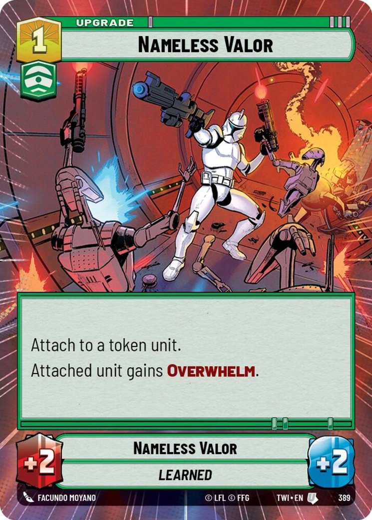 Nameless Valor, Twilight of the Republic · 389
