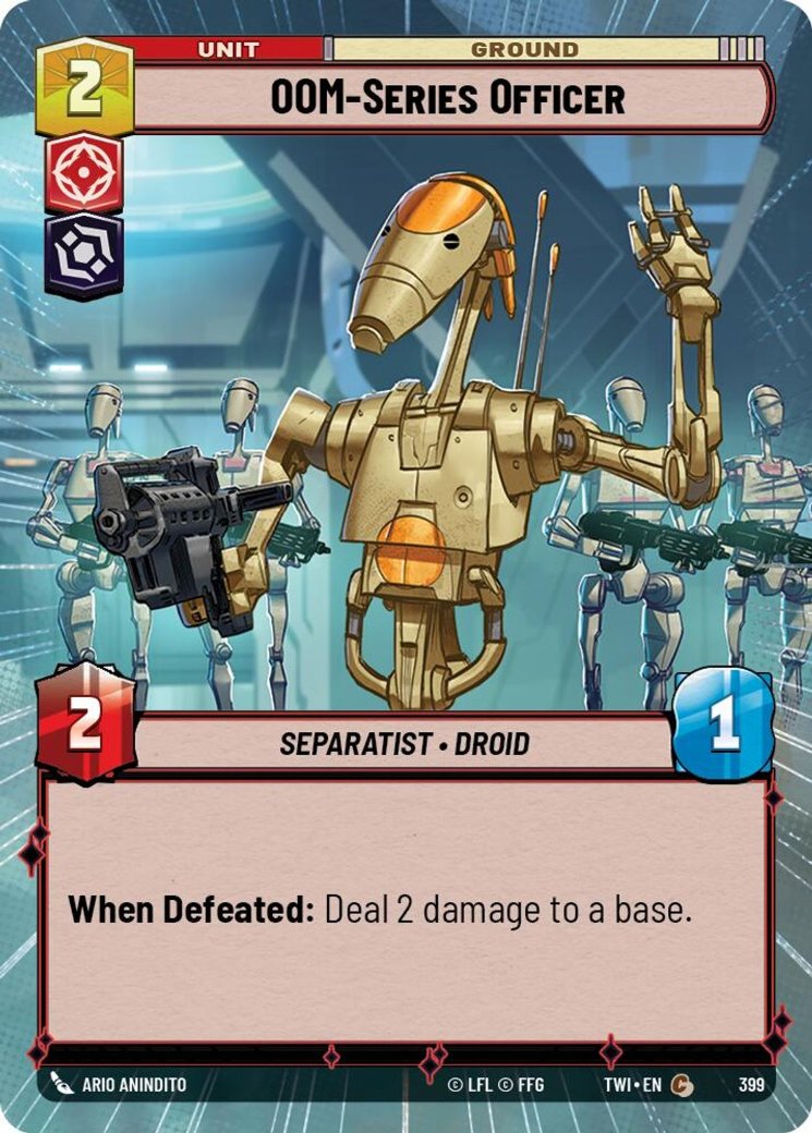 OOM-Series Officer, Twilight of the Republic · 399