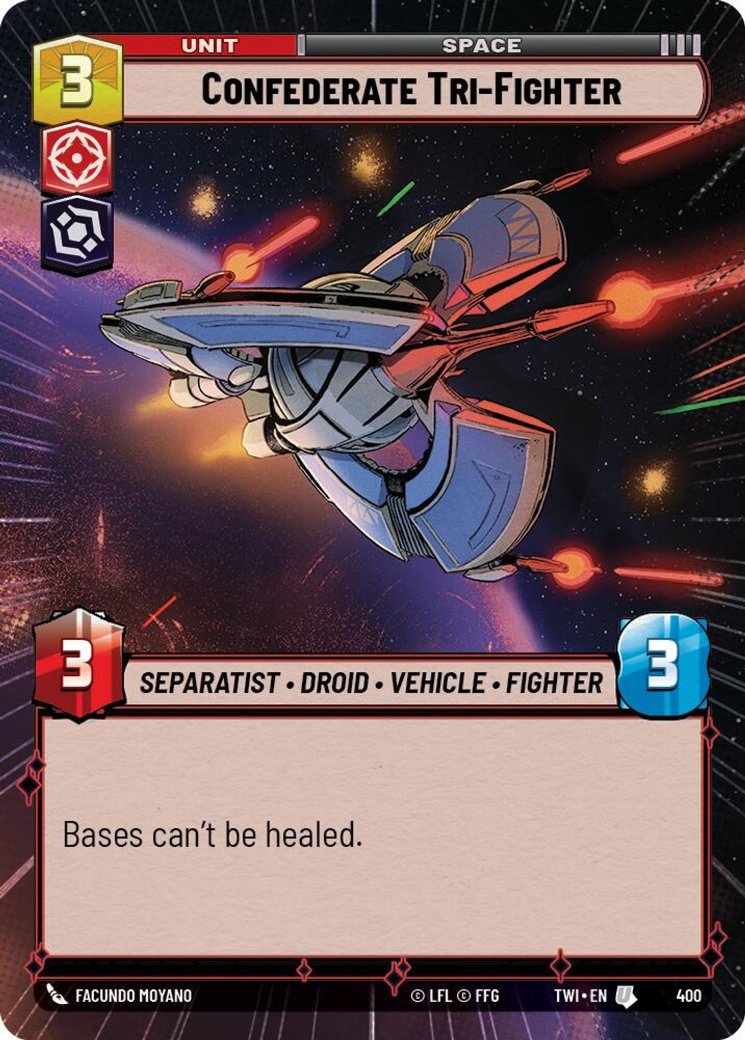 Confederate Tri-Fighter, Twilight of the Republic · 400