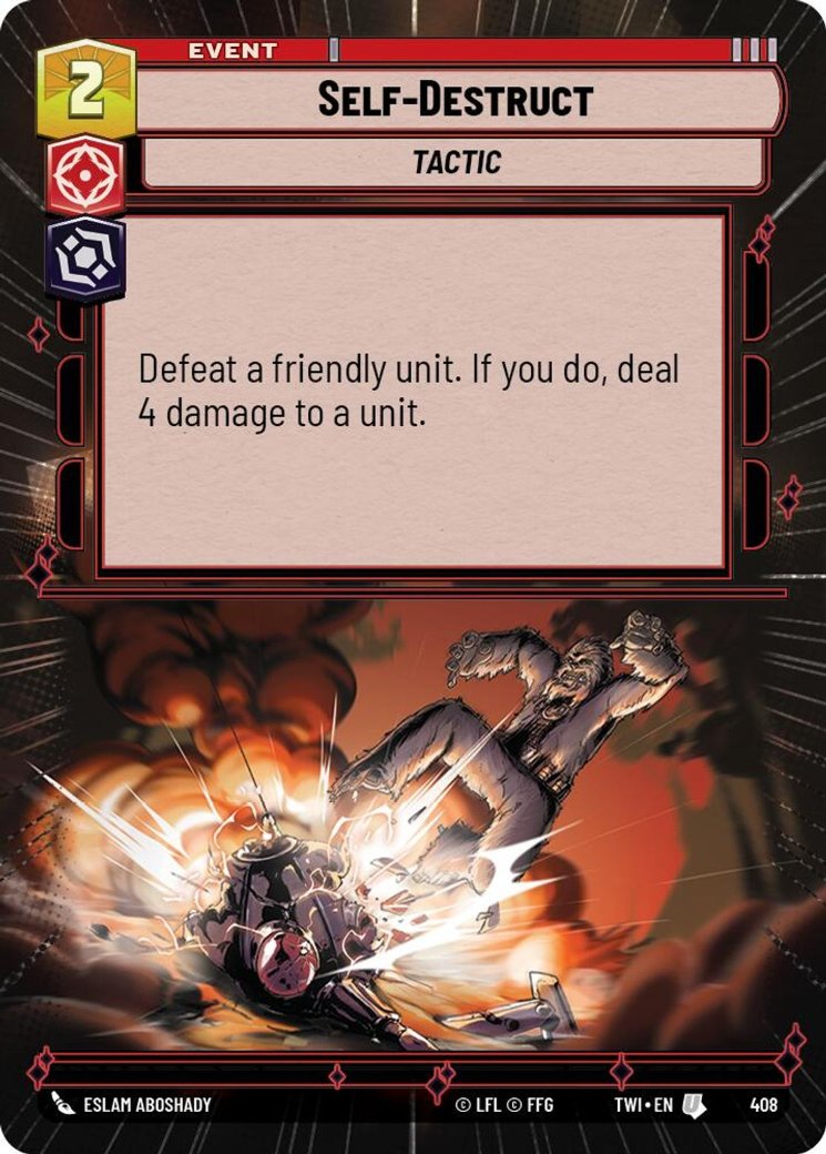 Self-Destruct, Twilight of the Republic · 408