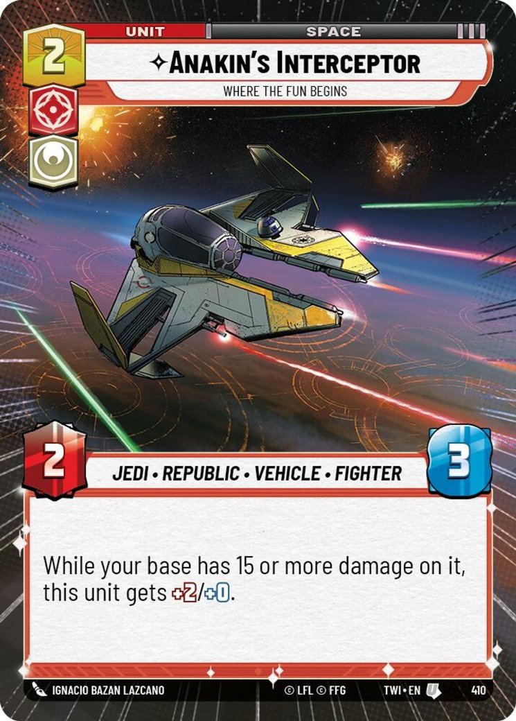 Anakin's Interceptor - Where the Fun Begins, Twilight of the Republic · 410