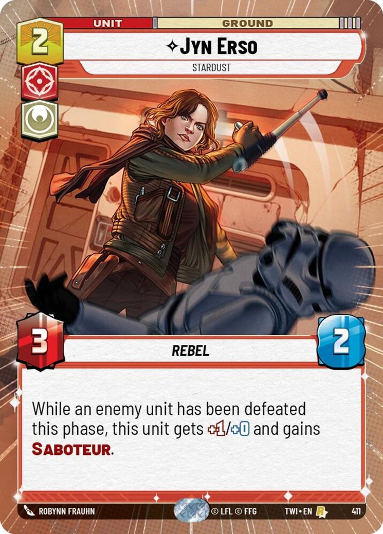 Jyn Erso - Stardust, Twilight of the Republic · 411