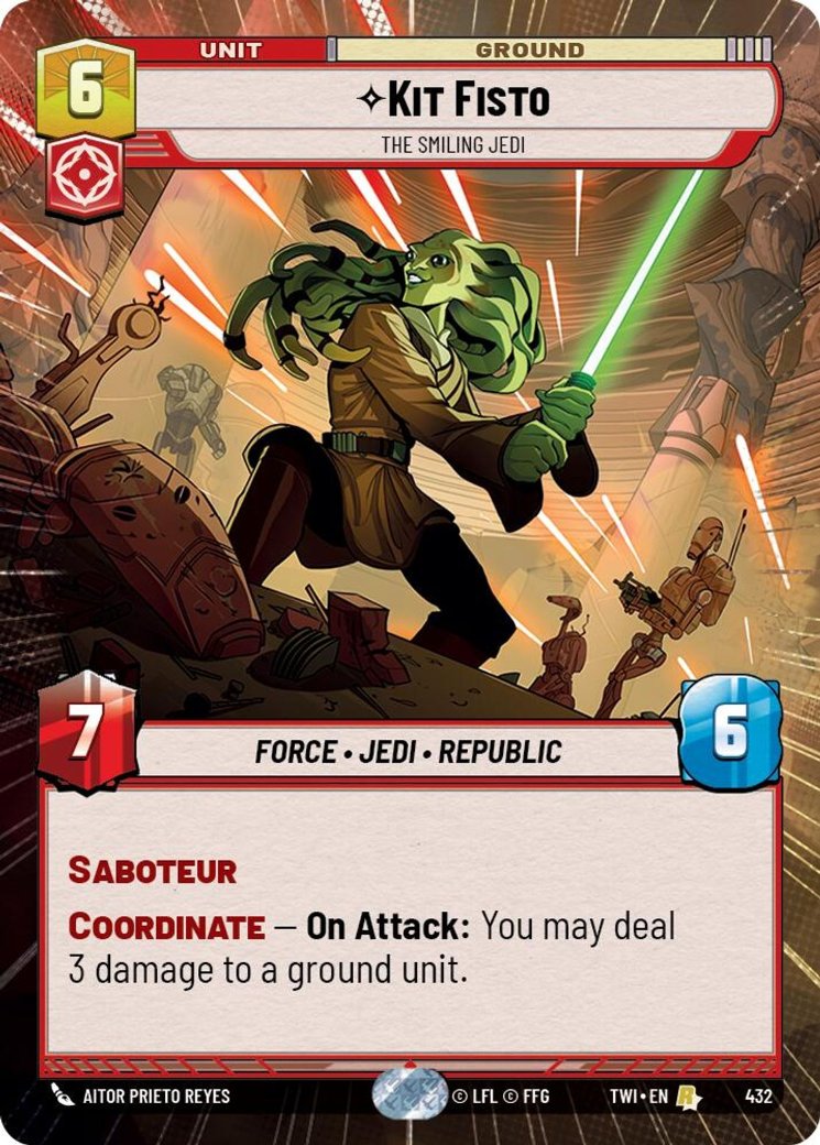 Kit Fisto - The Smiling Jedi, Twilight of the Republic · 432