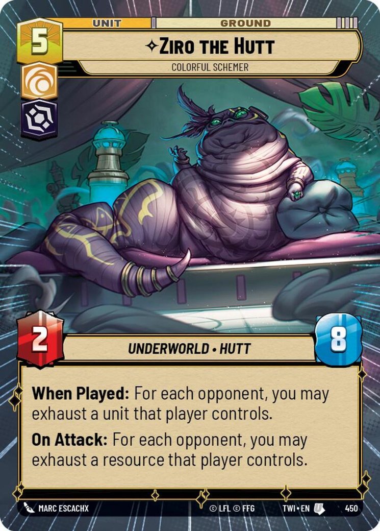Ziro the Hutt - Colorful Schemer, Twilight of the Republic · 450