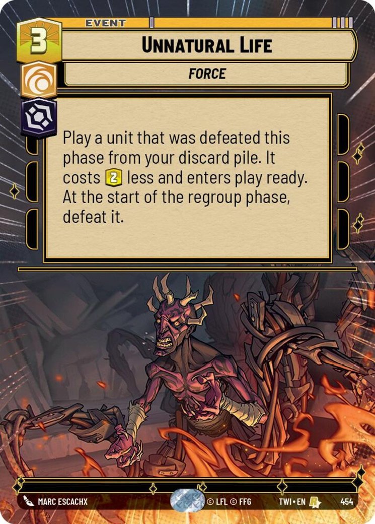 Unnatural Life, Twilight of the Republic · 454