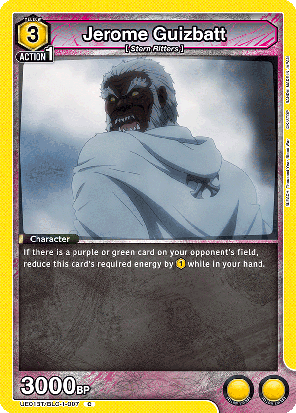 Jerome Guizbatt, UE01BT: BLEACH: Thousand-Year Blood War · UE01BT/BLC-1-007