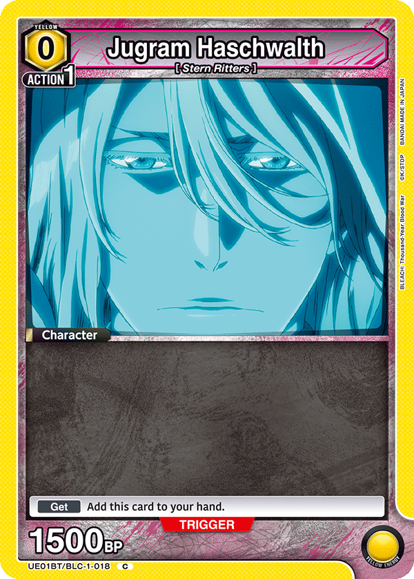 Jugram Haschwalth, UE01BT: BLEACH: Thousand-Year Blood War · UE01BT/BLC-1-018