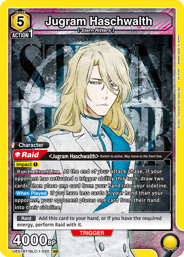 Jugram Haschwalth, UE01BT: BLEACH: Thousand-Year Blood War · UE01BT/BLC-1-020