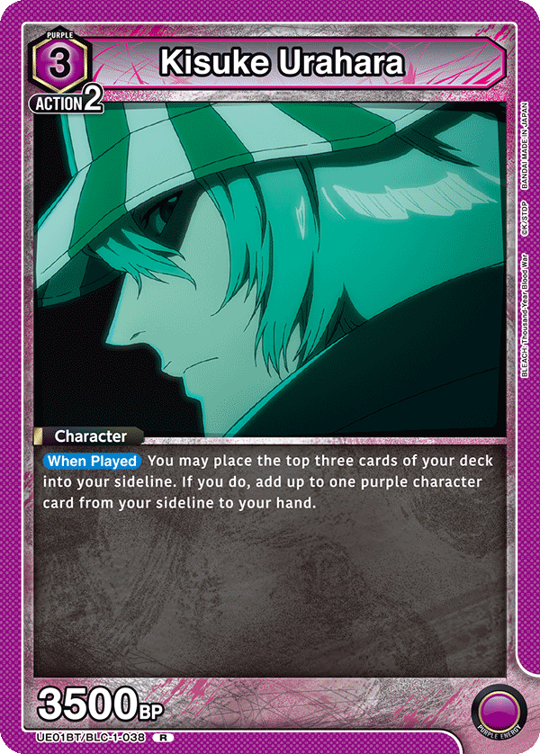 Kisuke Urahara, UE01BT: BLEACH: Thousand-Year Blood War · UE01BT/BLC-1-038