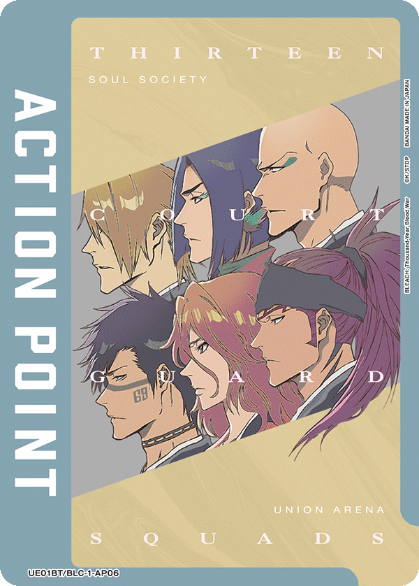 Action Point Card, UE01BT: BLEACH: Thousand-Year Blood War · UE01BT/BLC-1-AP06