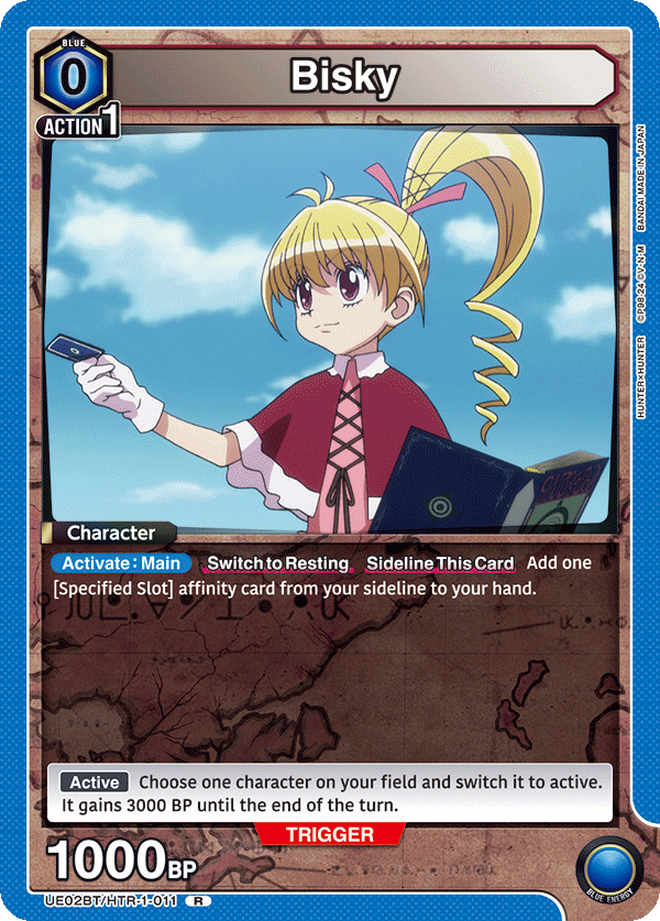 Bisky, UE02BT: HUNTER X HUNTER · UE02BT/HTR-1-011