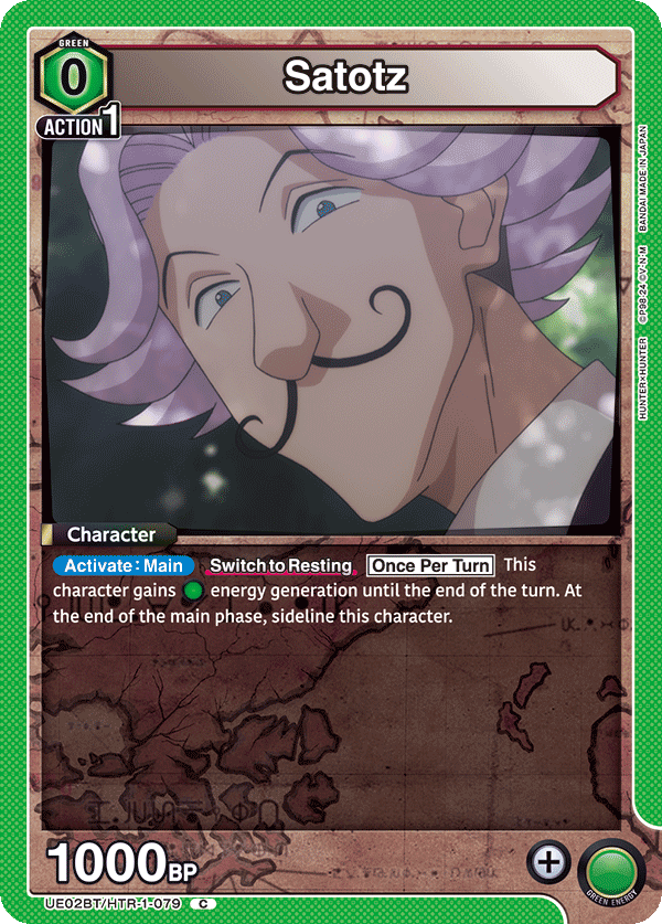 Satotz, UE02BT: HUNTER X HUNTER · UE02BT/HTR-1-079