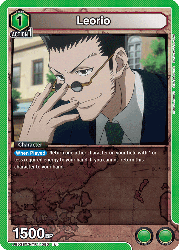 Leorio, UE02BT: HUNTER X HUNTER · UE02BT/HTR-1-090
