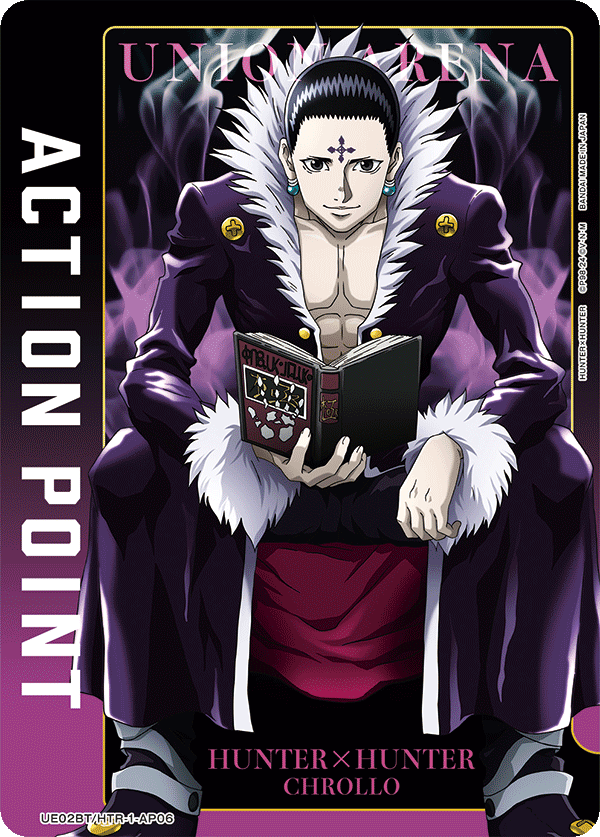 Action Point Card, UE02BT: HUNTER X HUNTER · UE02BT/HTR-1-AP06