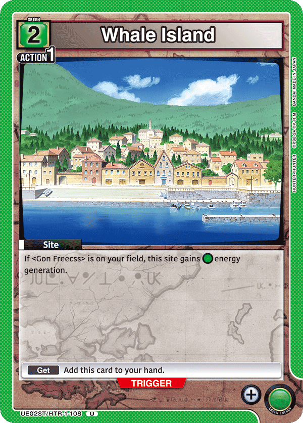 Whale Island, UE02ST: HUNTER X HUNTER Super Pre-Release Starter Deck · UE02ST/HTR-1-108