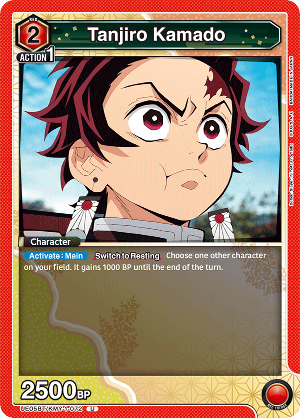 Tanjiro Kamado, UE05BT: Demon Slayer: Kimetsu no Yaiba · UE05BT/KMY-1-072