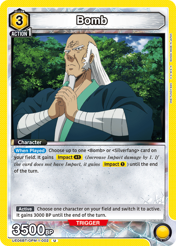 Bomb, UE06BT: One Punch Man · UE06BT/OPM-1-002