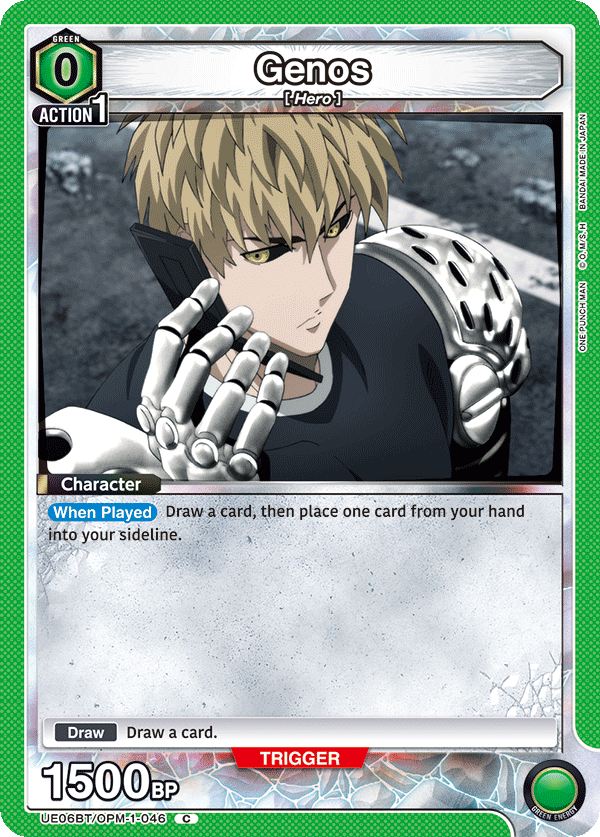 Genos, UE06BT: One Punch Man · UE06BT/OPM-1-046