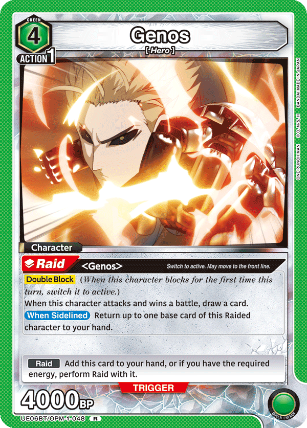 Genos, UE06BT: One Punch Man · UE06BT/OPM-1-048