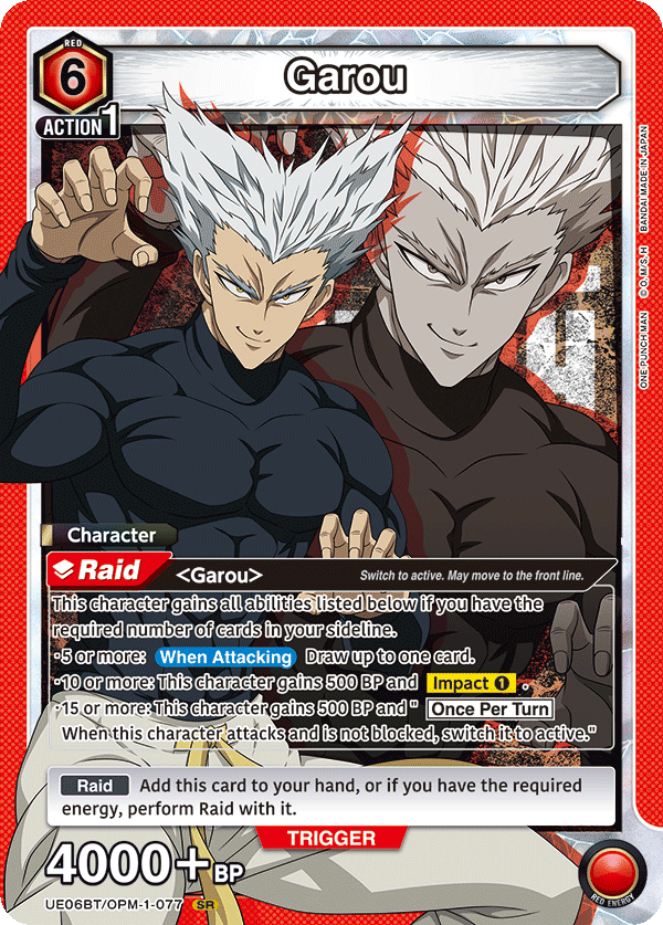 Garou, UE06BT: One Punch Man · UE06BT/OPM-1-077