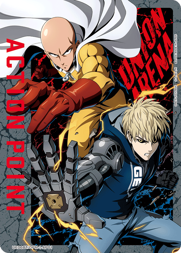 Action Point Card, UE06BT: One Punch Man · UE06BT/OPM-1-AP01