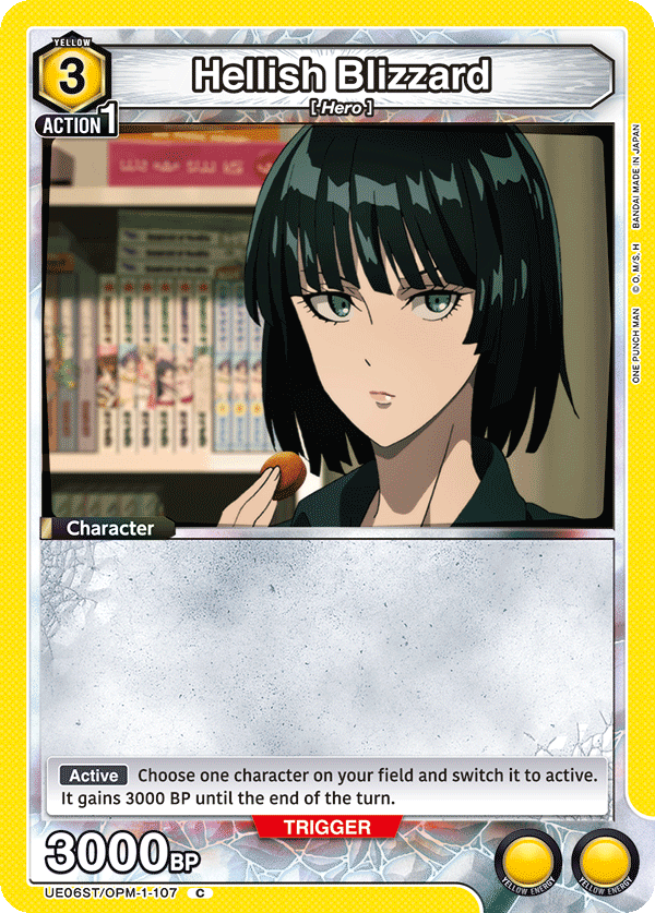 Hellish Blizzard, UE06ST: One Punch Man Starter Deck · UE06ST/OPM-1-107