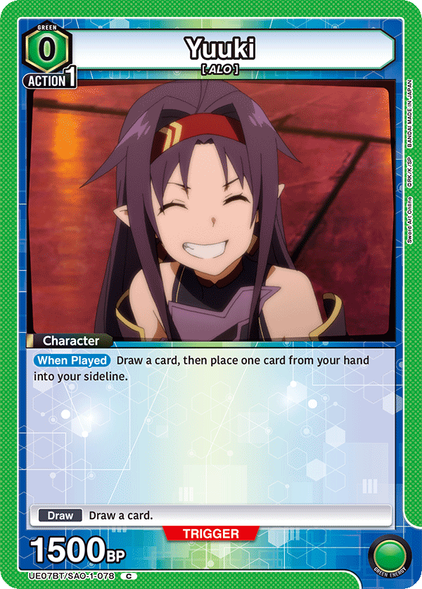 Yuuki, UE07BT: Sword Art Online · UE07BT/SAO-1-078