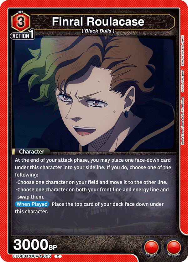 Finral Roulacase, UE08ST: Black Clover Starter Deck · UE08ST/BCV-1-085