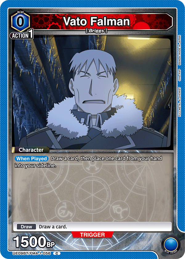 Vato Falman, UE09BT: FULLMETAL ALCHEMIST · UE09BT/FMA-1-056