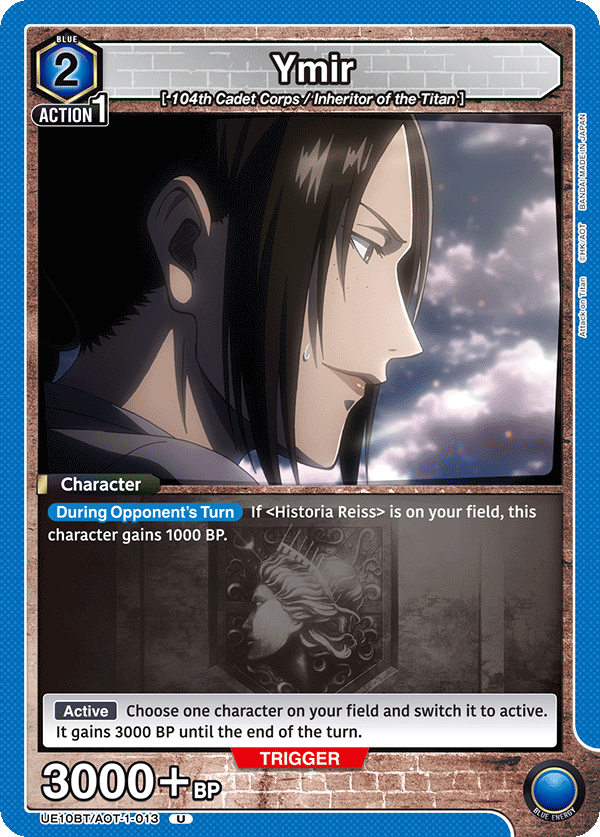 Ymir, UE10BT: Attack on Titan · UE10BT/AOT-1-013