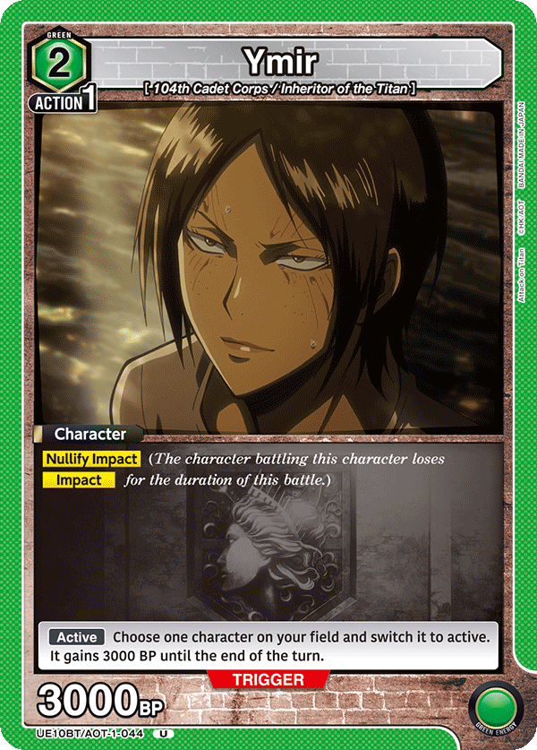 Ymir, UE10BT: Attack on Titan · UE10BT/AOT-1-044