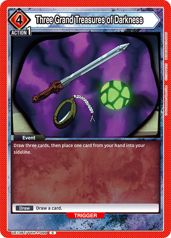 Three Grand Treasures of Darkness, UE13BT: Yu Yu Hakusho: Ghost Files · UE13BT/YYH-1-099