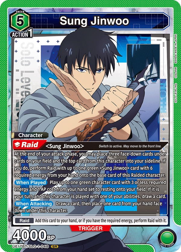 Sung Jinwoo, UE17BT: SOLO LEVELING · UE17BT/SLG-1-048