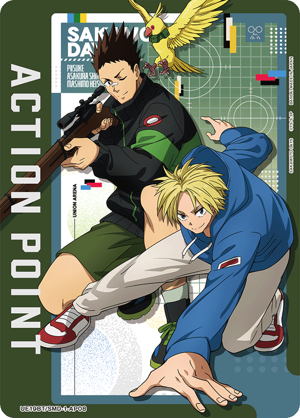 Action Point Card, UE19BT: SAKAMOTO DAYS · UE19BT/SMD-1-AP08