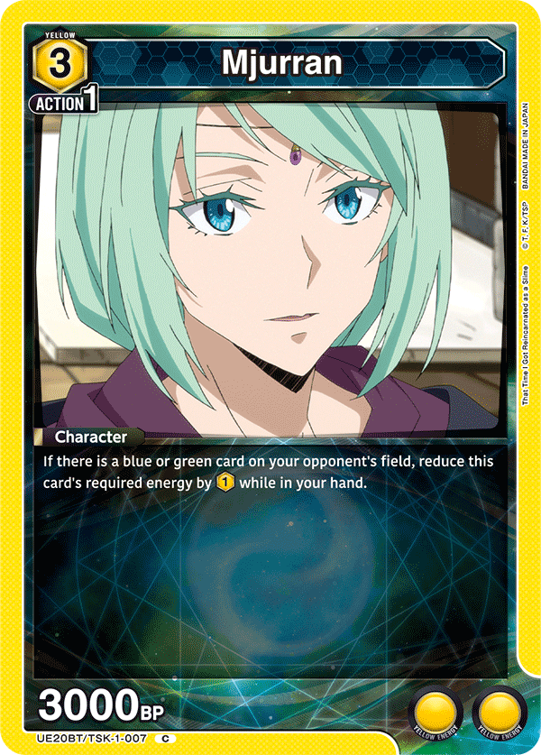 Mjurran, UE20BT: That Time I Got Reincarnated as a Slime · UE20BT/TSK-1-007