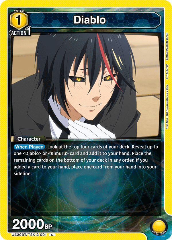 Diablo, UE20BT: That Time I Got Reincarnated as a Slime · UE20BT/TSK-2-001
