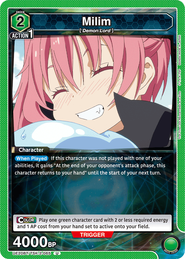 Milim, UE20BT: That Time I Got Reincarnated as a Slime · UE20BT/TSK-2-065