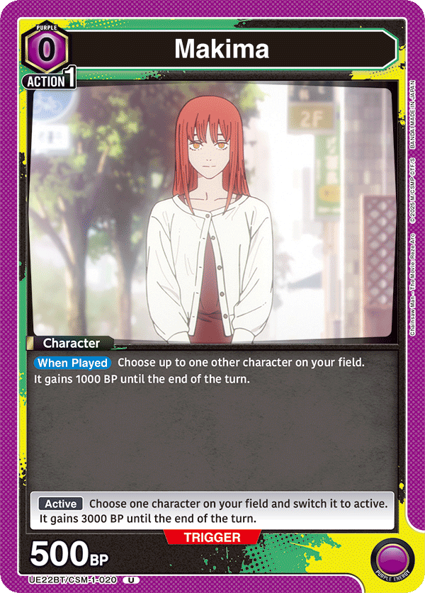 Makima, UE22BT: CHAINSAW MAN · UE22BT/CSM-1-020
