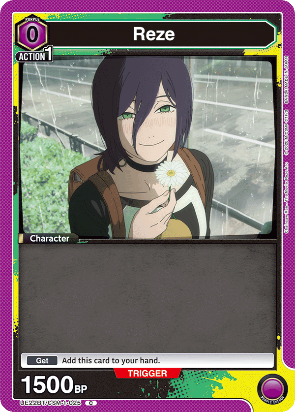 Reze, UE22BT: CHAINSAW MAN · UE22BT/CSM-1-025