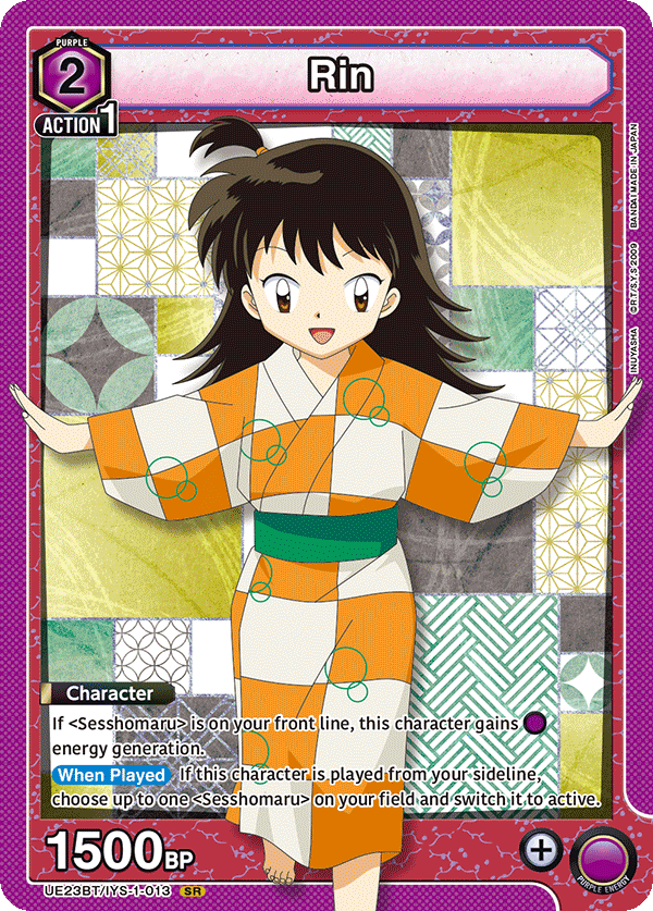 Rin, UE23BT: Inuyasha · UE23BT/IYS-1-013