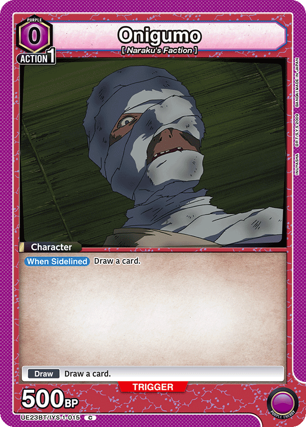 Onigumo, UE23BT: Inuyasha · UE23BT/IYS-1-015