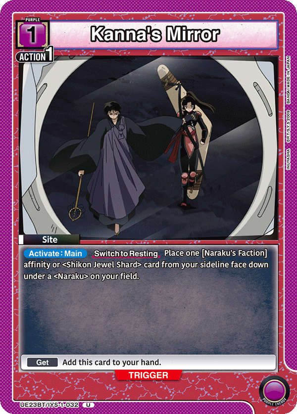 Kanna's Mirror, UE23BT: Inuyasha · UE23BT/IYS-1-032