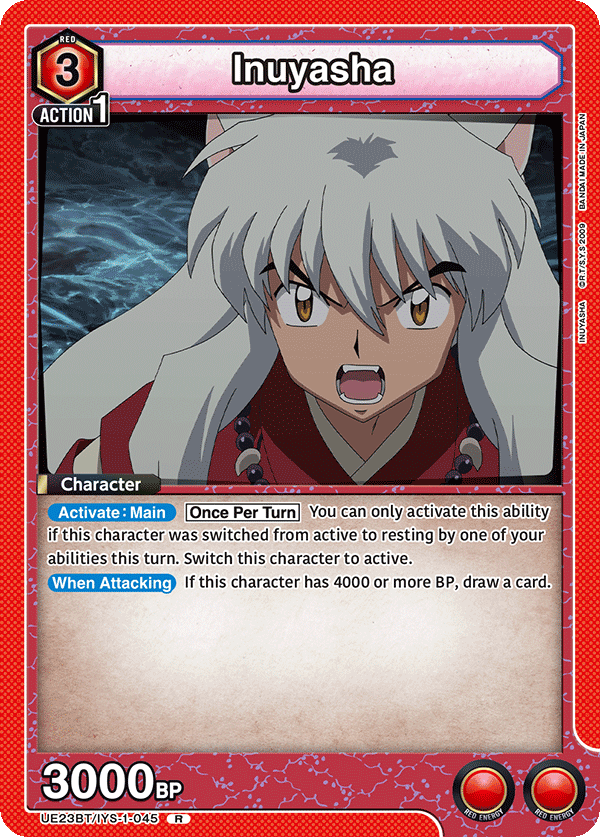Inuyasha, UE23BT: Inuyasha · UE23BT/IYS-1-045
