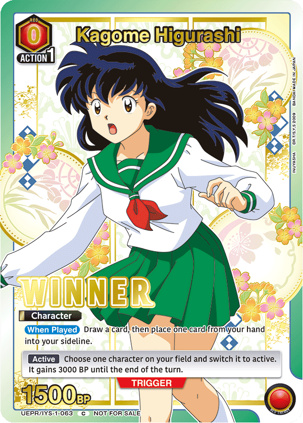 Kagome Higurashi, UE23BT: Inuyasha Release Event Cards · UEPR/IYS-1-063