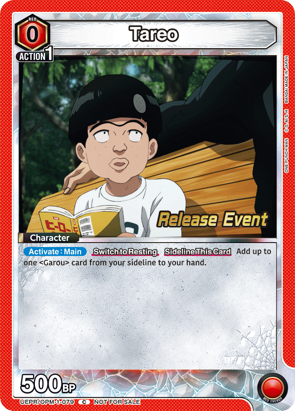 Tareo, UE06BT: One Punch Man Release Event Cards · UEPR/OPM-1-079