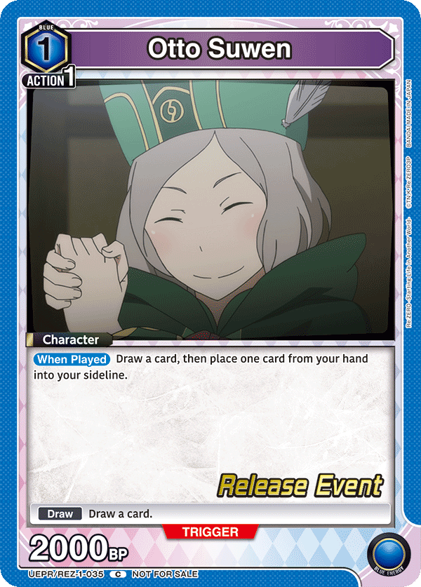 Otto Suwen, UE24BT: Re:ZERO -Starting Life in Another World- Release Event Cards · UEPR/REZ-1-035