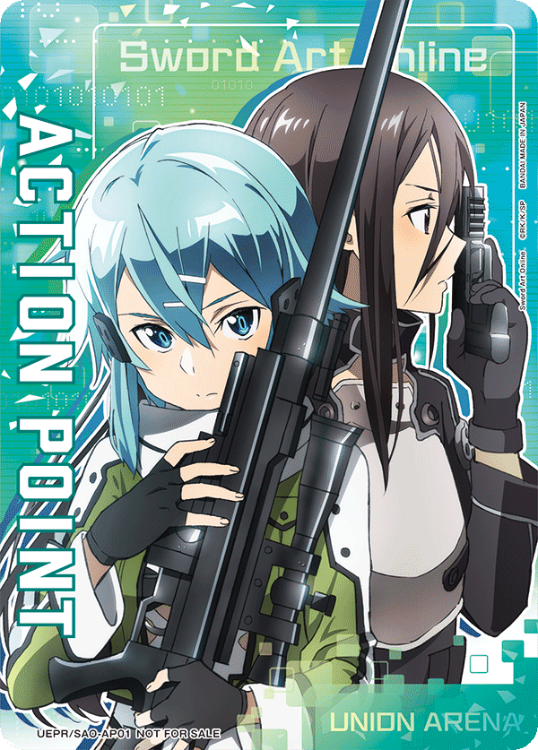 Action Point Card, Union Arena Promotion Cards · UEPR/SAO-AP01