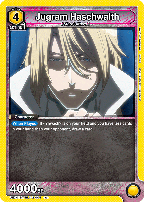 Jugram Haschwalth, UEX01BT: BLEACH: Thousand-Year Blood War Vol.2 · UEX01BT/BLC-2-004