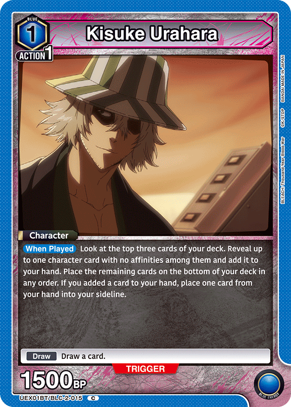 Kisuke Urahara, UEX01BT: BLEACH: Thousand-Year Blood War Vol.2 · UEX01BT/BLC-2-015