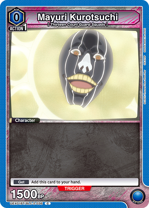Mayuri Kurotsuchi, UEX01BT: BLEACH: Thousand-Year Blood War Vol.2 · UEX01BT/BLC-2-036